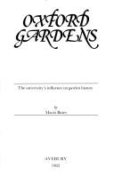 Cover for Oxford Gardens