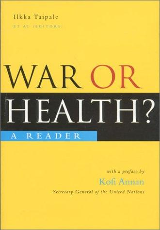 Cover for War Or Health?