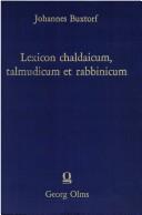 Cover for Lexicon chaldaicum, talmudicum et rabbinicum