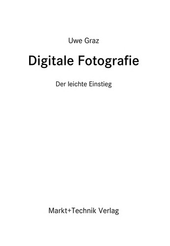 Cover for Digitale Fotografie