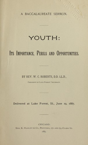 Cover for Youth