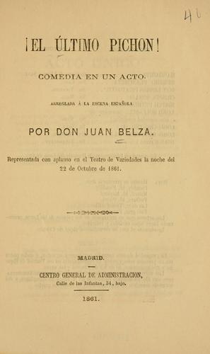 Cover for !El ú ltimo pichón!