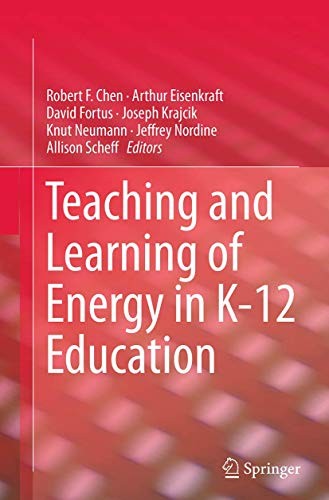Cover for Teaching and Learning of Energy in K – 12 Education