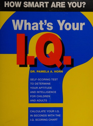 Cover for Whats Your IQ