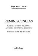 Cover for Reminiscencias