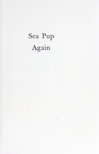 Cover for Sea pup again.