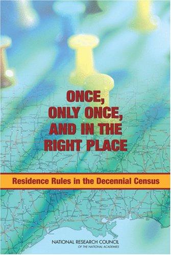 Cover for Once, Only Once, and in the Right Place