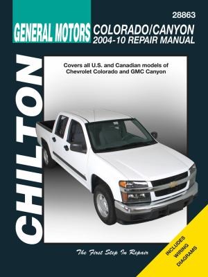Cover for Chiltons General Motors Coloradocanyon 200410 Repair Manual