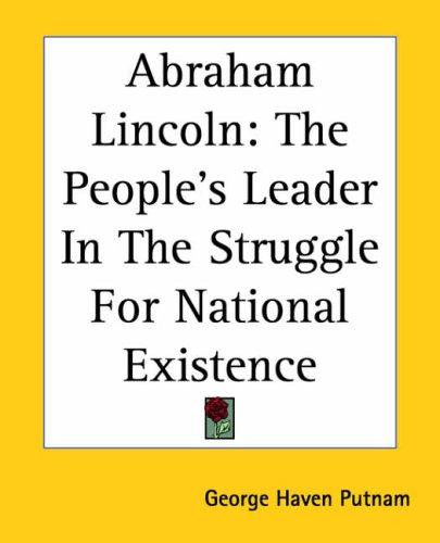 Cover for Abraham Lincoln