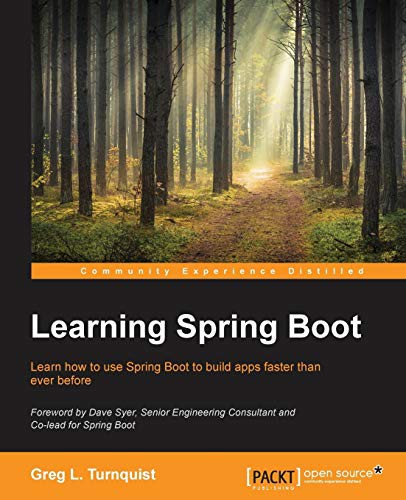 Cover for Learning Spring Boot