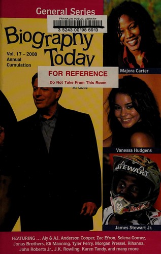 Cover for Biography today