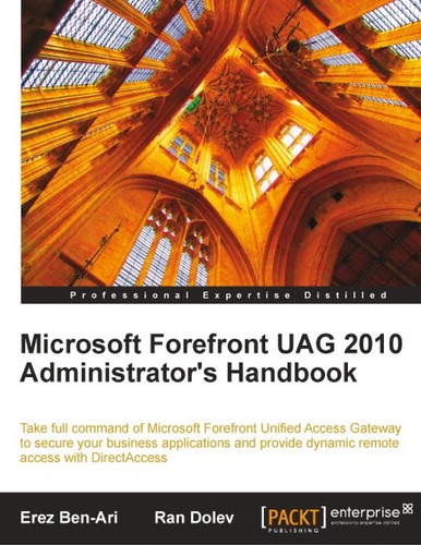 Cover for Microsoft Forefront UAG 2010 administrator's handbook