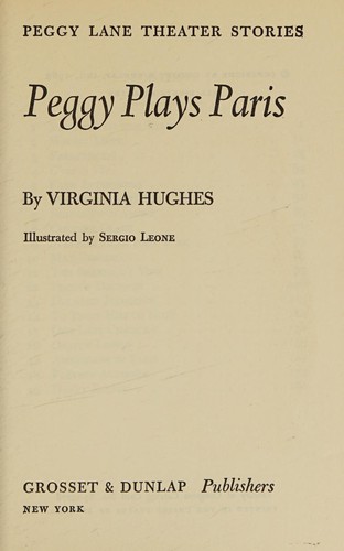 Cover for Peggy plays Paris