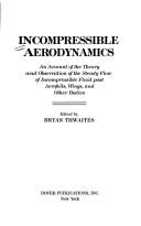 Cover for Incompressible aerodynamics