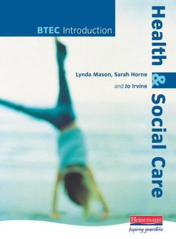 Cover for BTEC Introduction to Health and Social Care