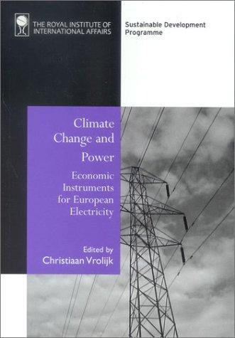 Cover for Climate Change and Power