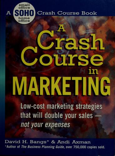 Cover for A crash course in marketing