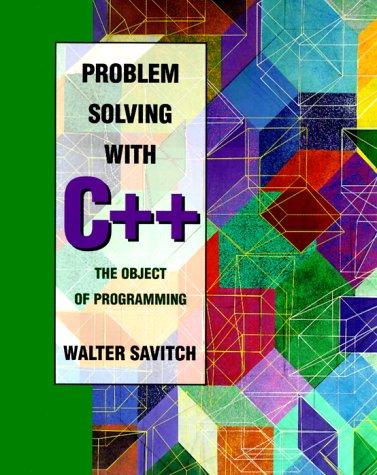 Cover for Problem Solving With C++
