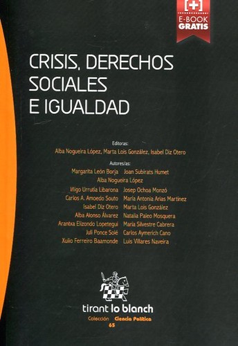 Cover for Crisis, derechos sociales e igualdad