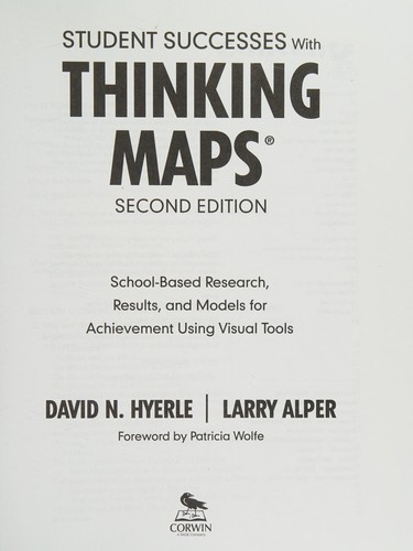 Cover for Student successes with Thinking Maps