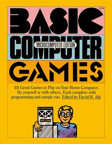 Cover for BASIC Computer Games
