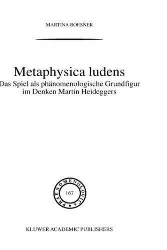 Cover for Metaphysica ludens