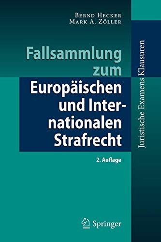 Cover for Fallsammlung zum Europäischen und Internationalen Strafrecht