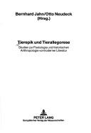 Cover for Tierepik und Tierallegorese