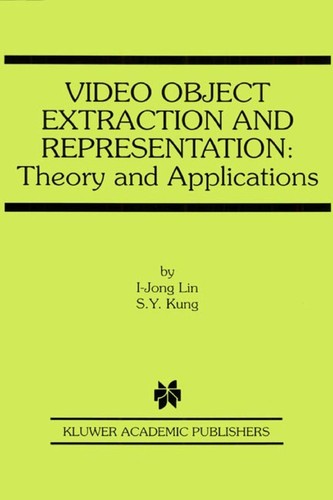Cover for Video object extraction and representation