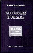 Cover for L' économie d'Israël