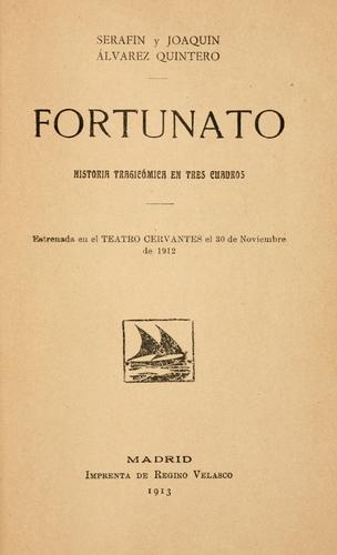 Cover for Fortunato