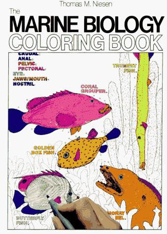 Cover for The Marine Biology Coloring Book