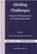 Cover for Abiding challenges