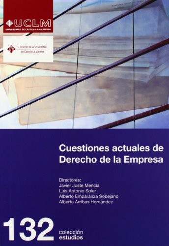 Cover for Cuestiones actuales de Derecho de la Empresa