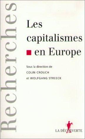 Cover for Les Capitalismes En Europe (Collection "Recherches.")