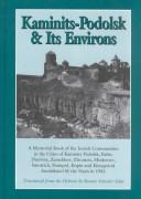 Cover for Kaminits-Podolsk & its environs