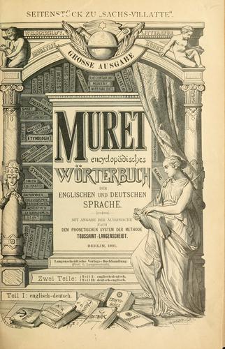 Cover for Encyclopaedic English-German and German-English dictionary