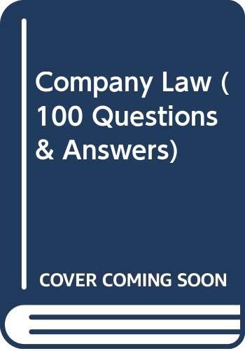 Cover for Company law