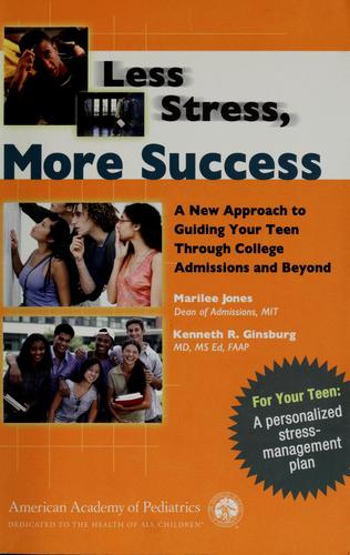Cover for Less stress, more success