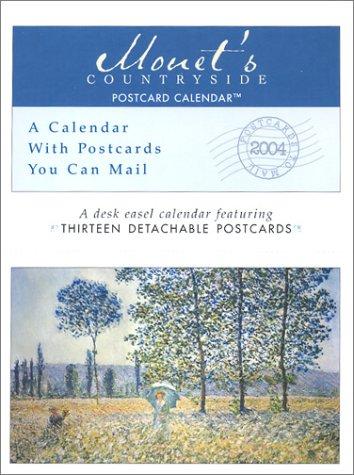 Cover for Monet's Countryside 2004 Postcard Calendar