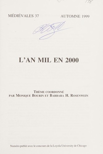 Cover for L'an mil en 2000