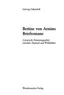 Cover for Bettine von Arnims Briefromane