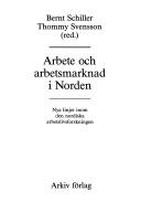 Cover for Arbete och arbetsmarknad i Norden