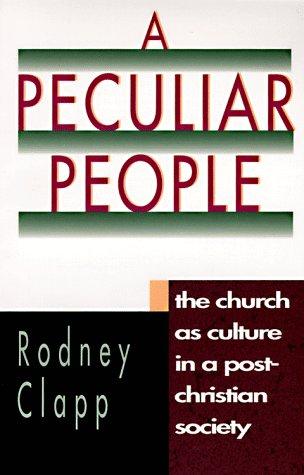 Cover for A peculiar people