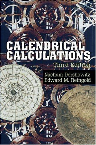 Cover for Calendrical Calculations