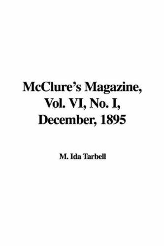 Cover for McClure's Magazine, Vol. VI, No. I, December, 1895