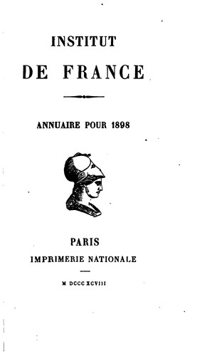 Cover for Annuaire