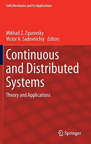 Cover for Continuous and Distributed Systems