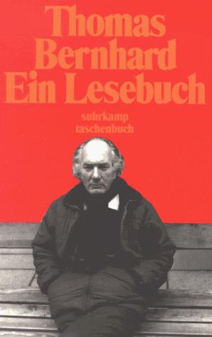 Cover for Thomas Bernhard. Ein Lesebuch.