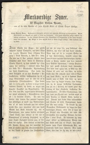 Cover for Maerkvaerdige syner